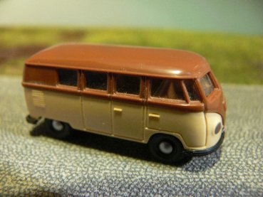 1/87 Brekina # 0001 VW T1 a rehbraun/beige Bus 3100